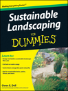 Sustainable Landscaping For Dummies® (eBook)